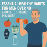 Essential Healthy Habits for Men Over 40: A Guide to Thriving in Midlife
