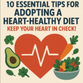 10 Essential Tips for Adopting a Heart-Healthy Diet: Keep Your Heart in Check!