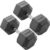 York 32.5kg Commercial Rubber Hex Dumbbells